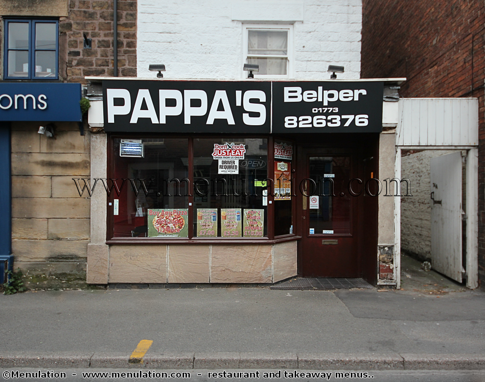 Pappa's Pizza Express Belper