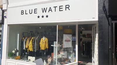 Blue Water Label