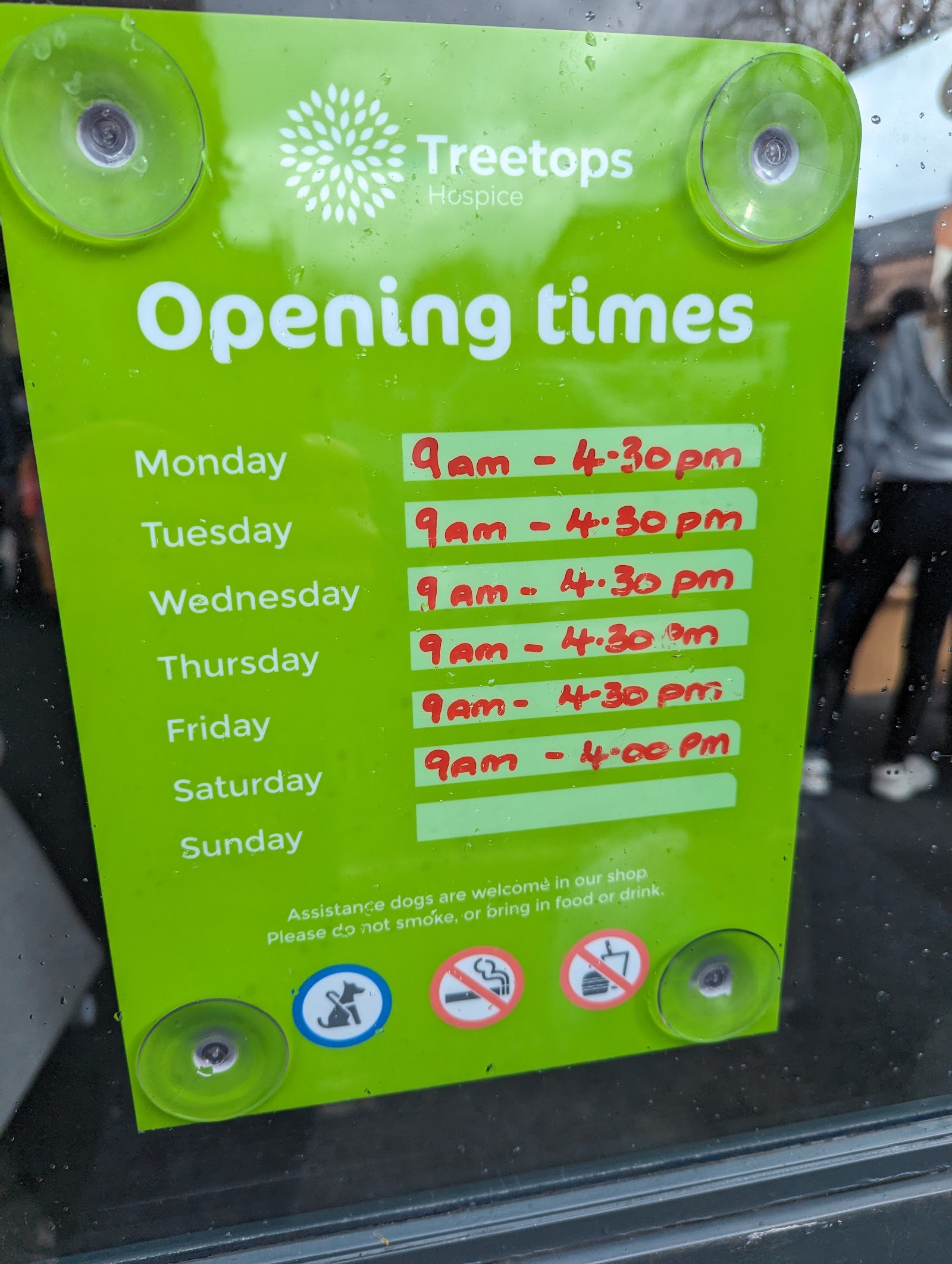 Treetops Borrowash Charity Shop