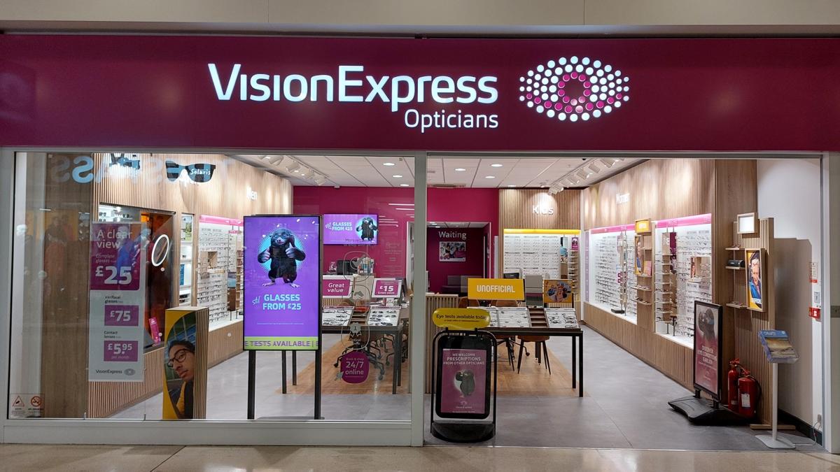Vision Express Opticians - Buxton - The Springs Shopping Centre