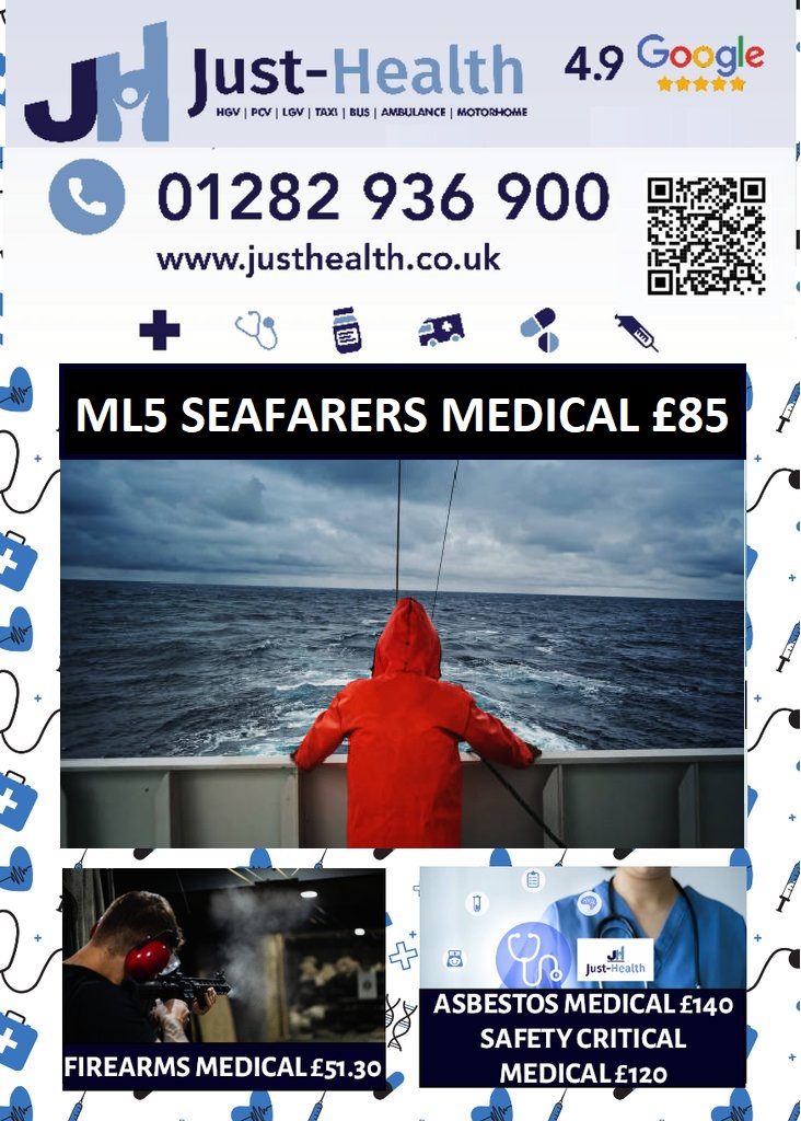 Just Health Chippenham Driver Medical Hgv Pcv D4 Clinic