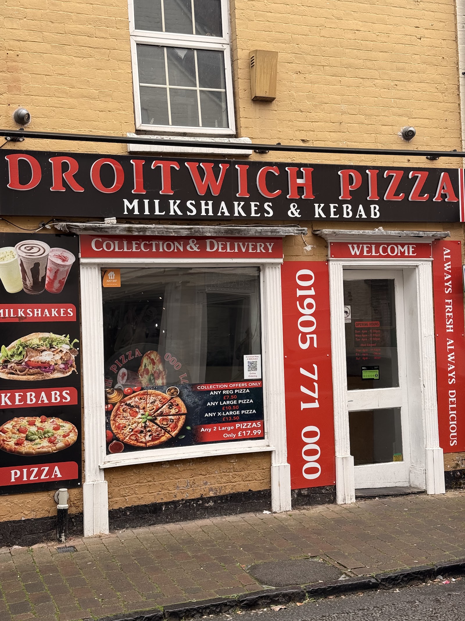 Droitwich Pizza's & Milkshakes