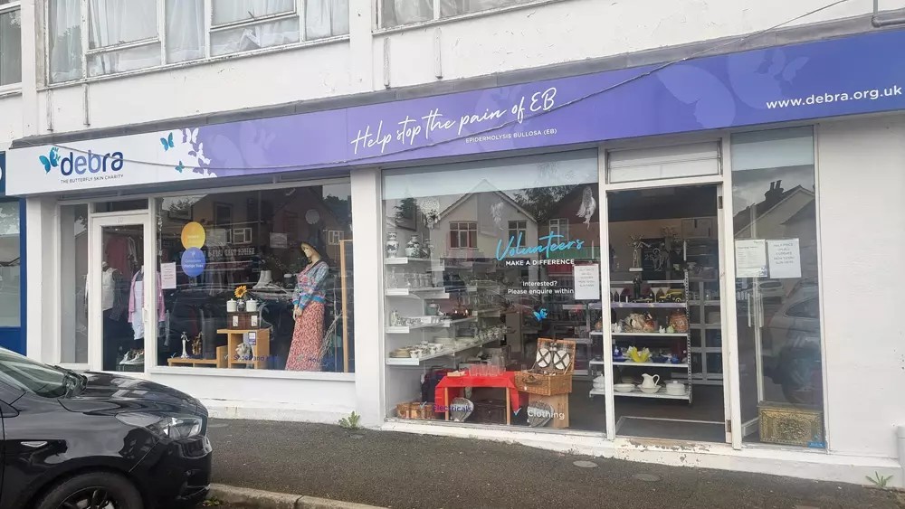 DEBRA Charity Shop