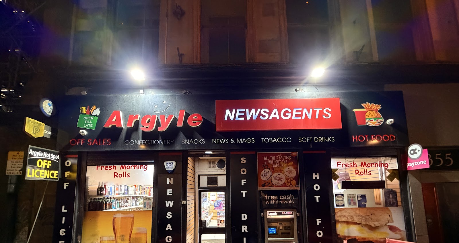 Argyle Newsagents Hot Food & Takeaway