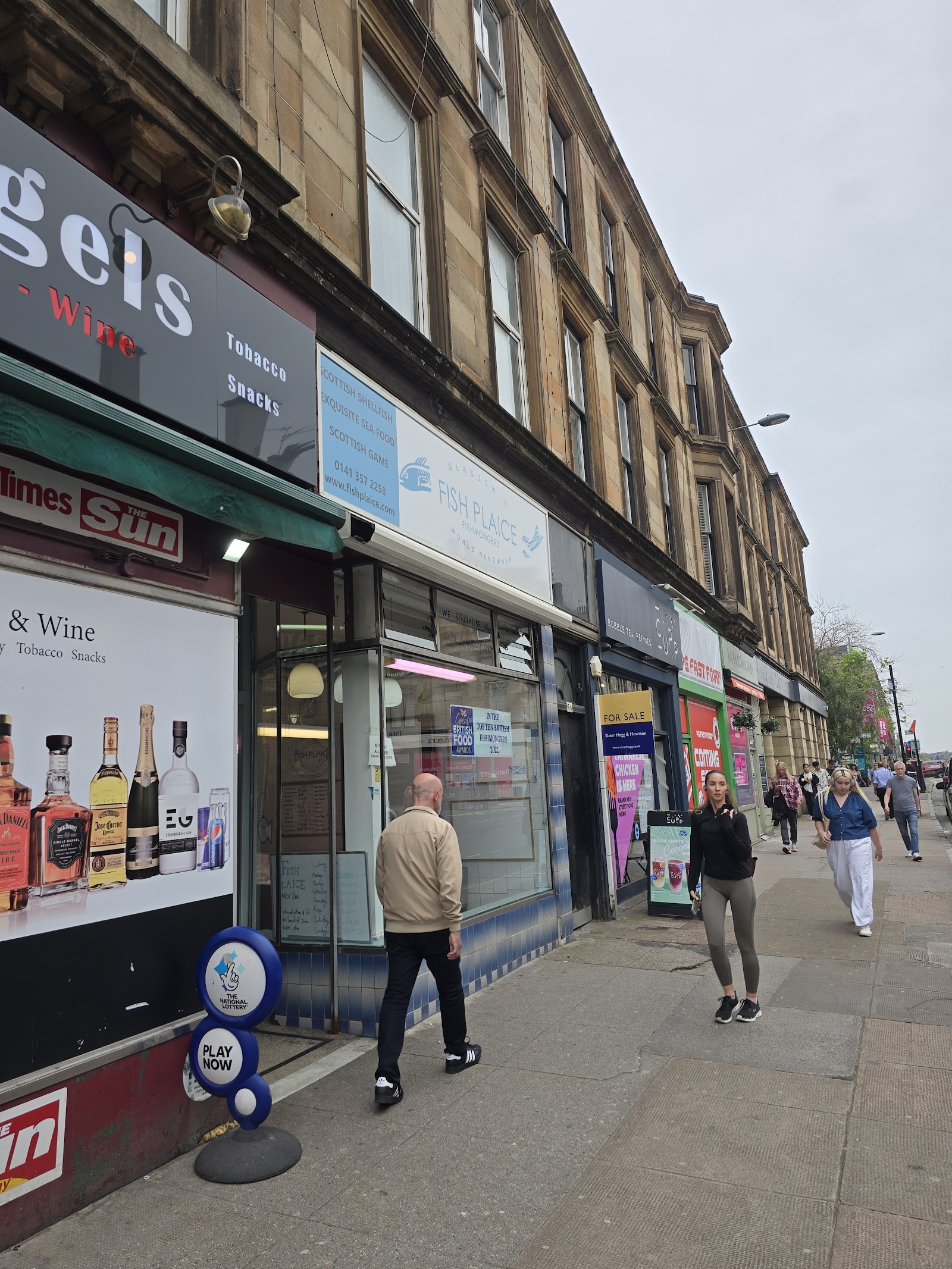 Glasgow's Fish Plaice: Byres Road