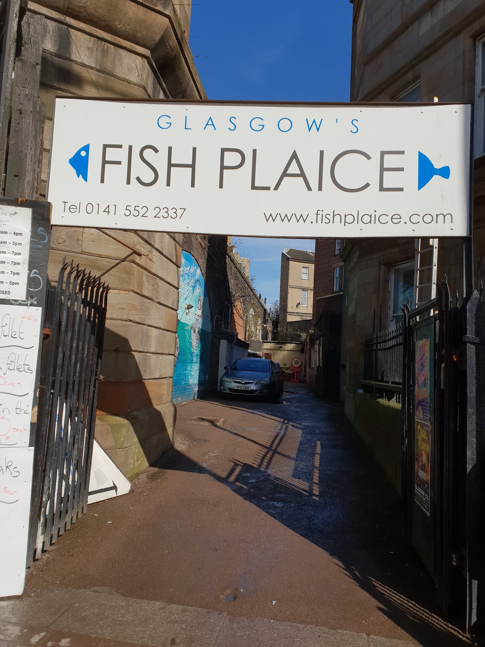 Glasgows Fish Plaice: Saltmarket
