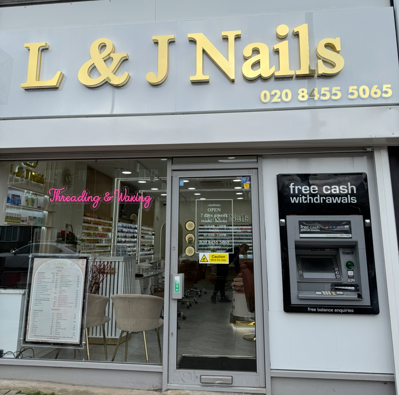 L & J NAILS Temple Fortune