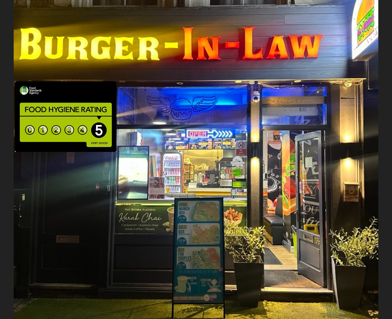 BURGER IN LAW
