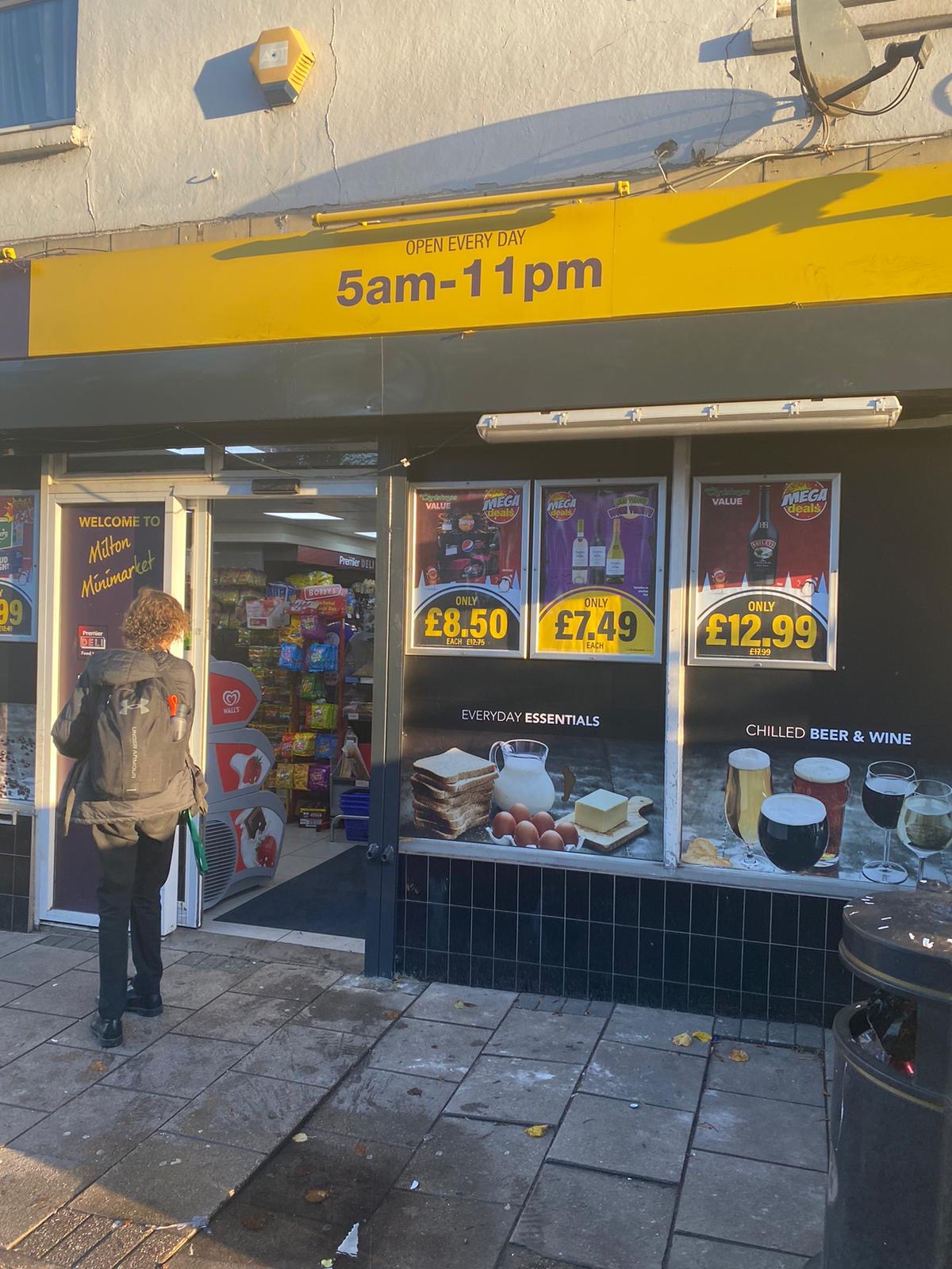 Milton Minimarket -Premier Stores