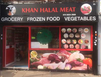 Khan halal meat and vegetables