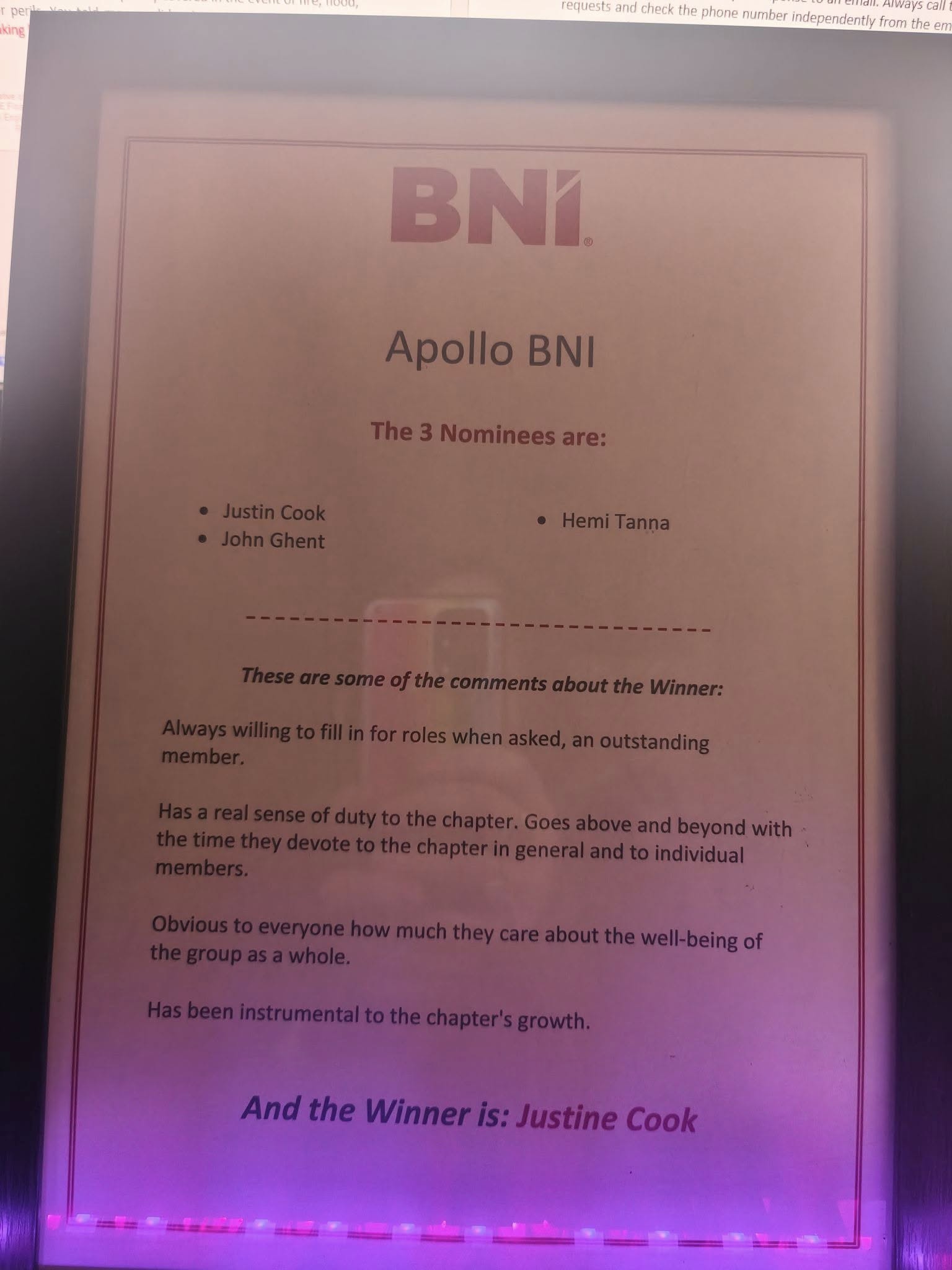 Justine at ME Financial Services