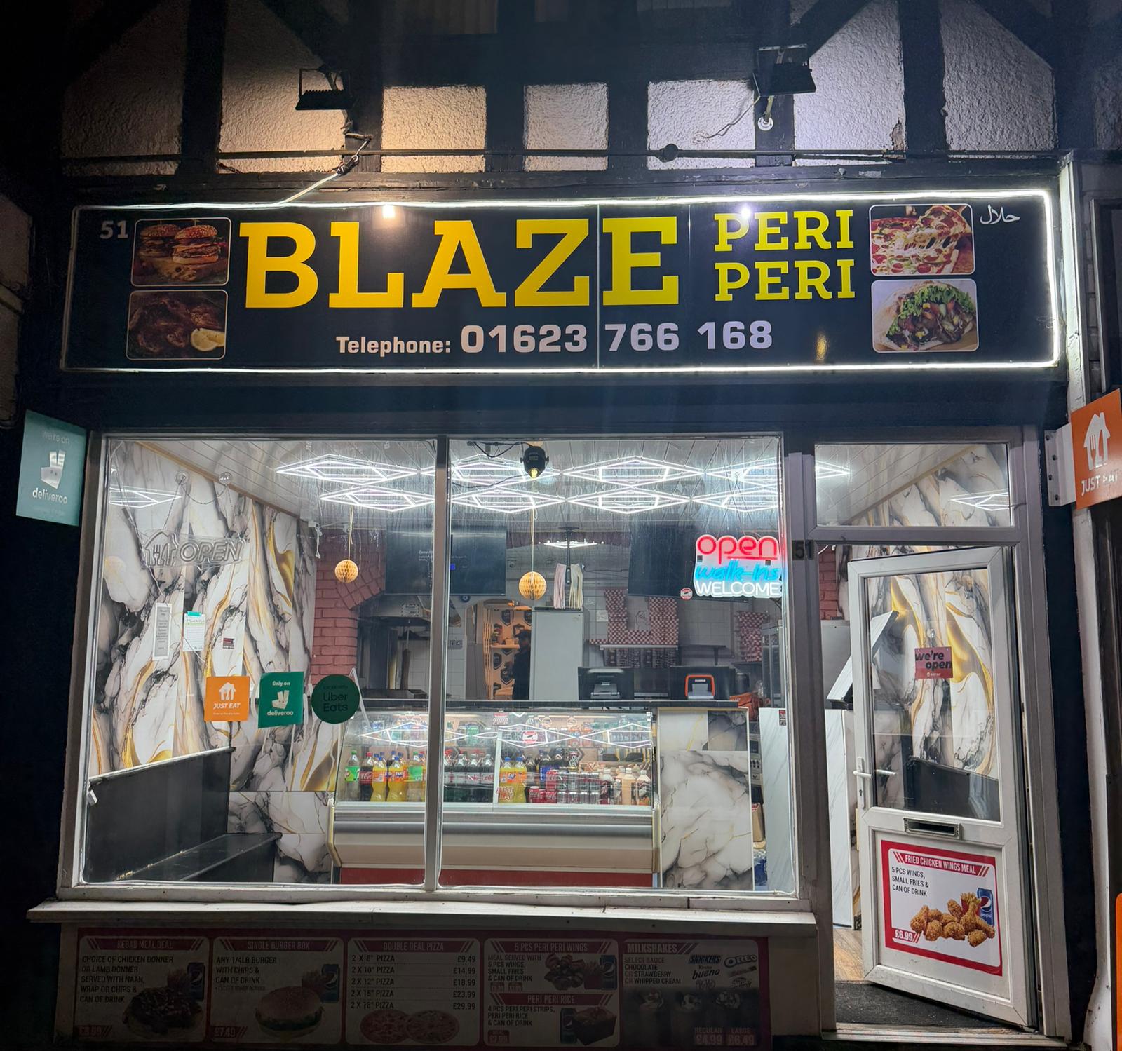 Blaze Peri Peri Pizza Grill & Kebab