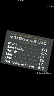 Millers Barbers