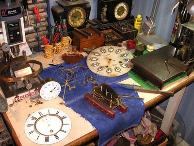 P.K Antique Clock Repairs/Sales Mansfield