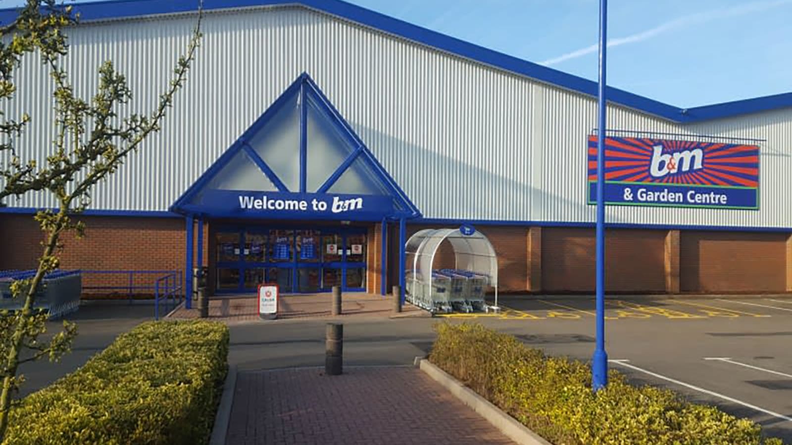 B&M Home Store with Garden Centre