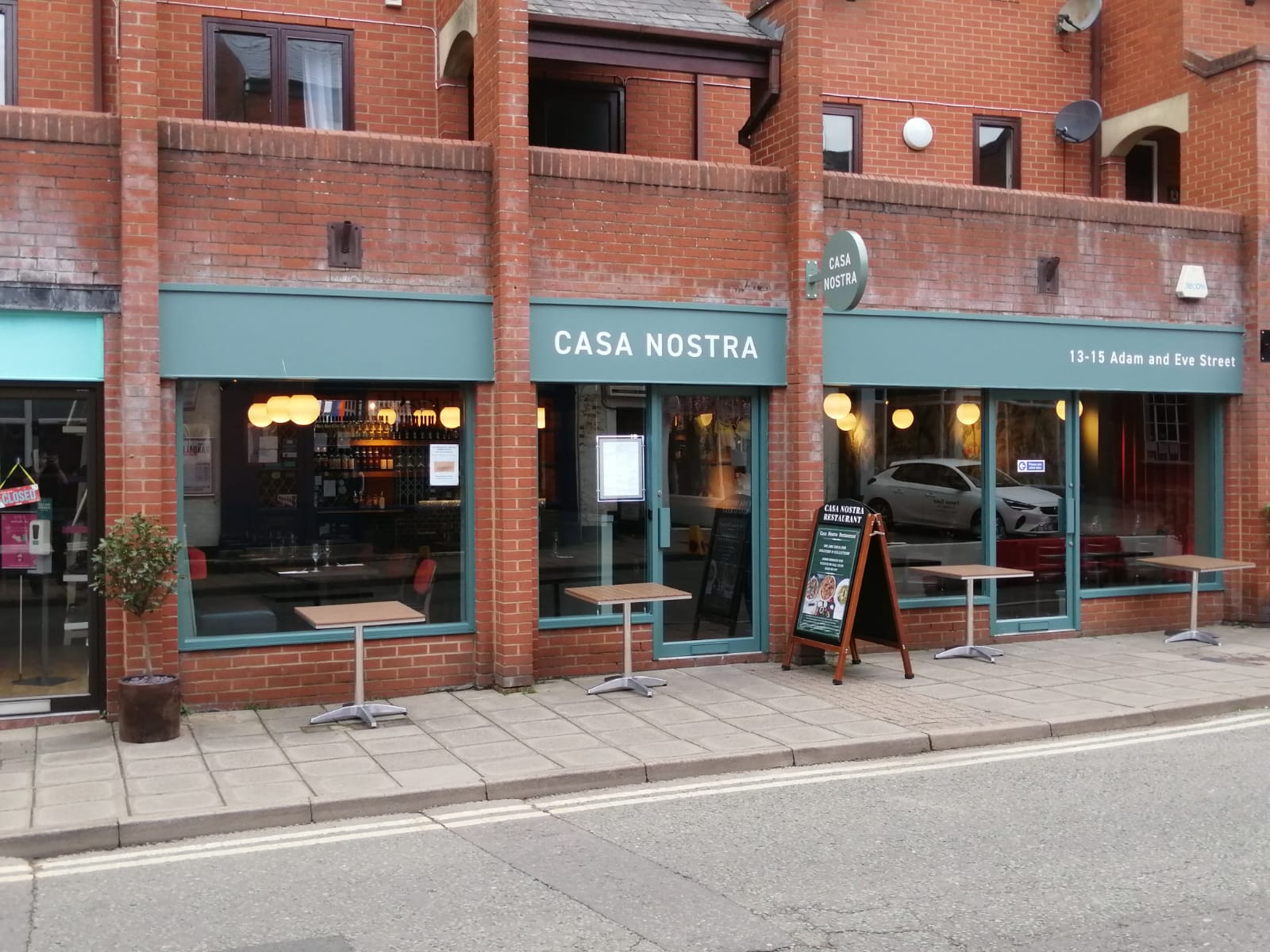 Market Harborough Casa Nostra Restaurant