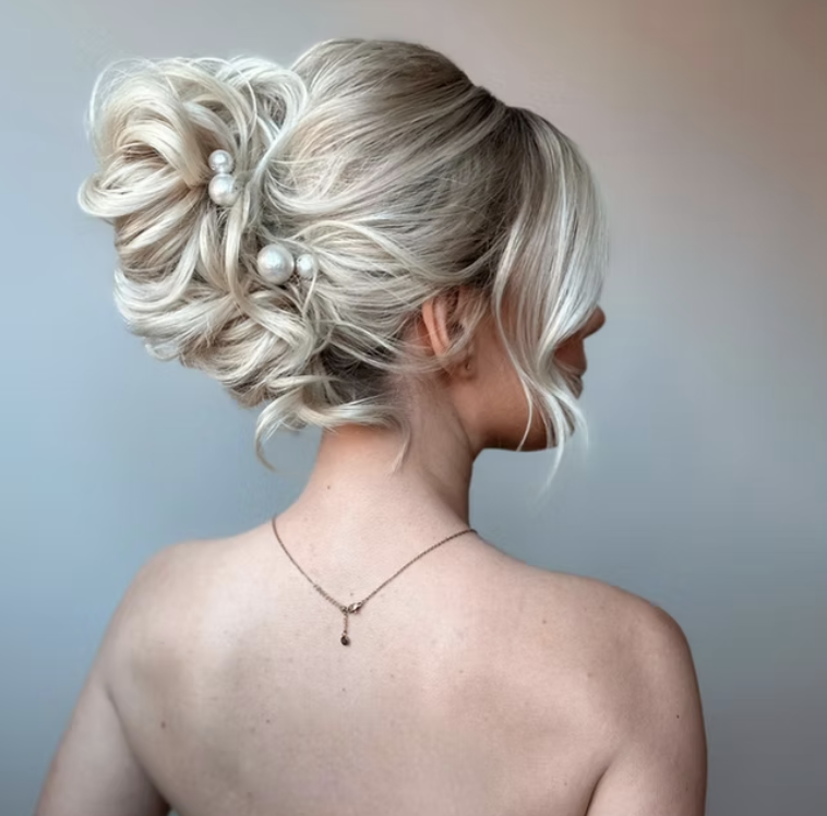 Mon Amie Wedding Hair