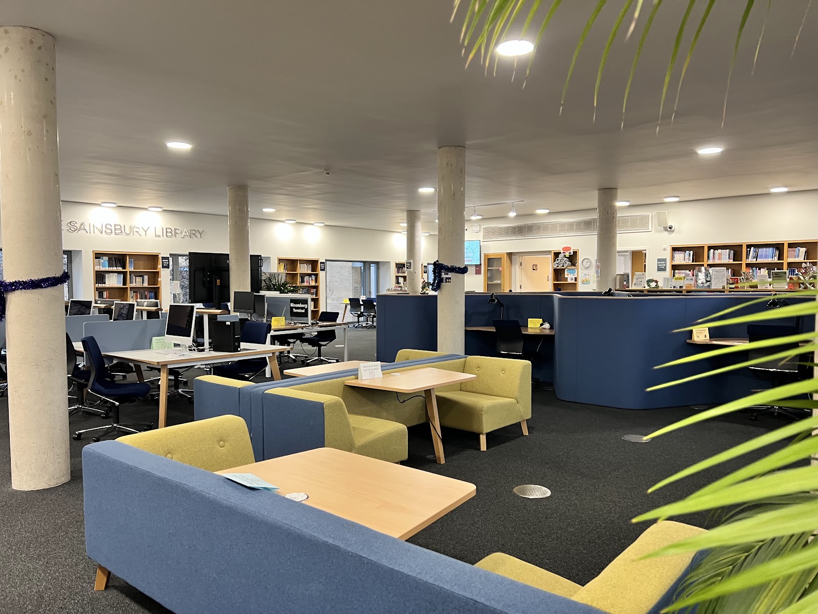 Sainsbury Library at the Saïd Business School