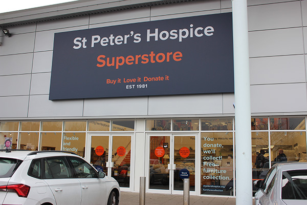 St Peter’s Hospice Portishead Superstore