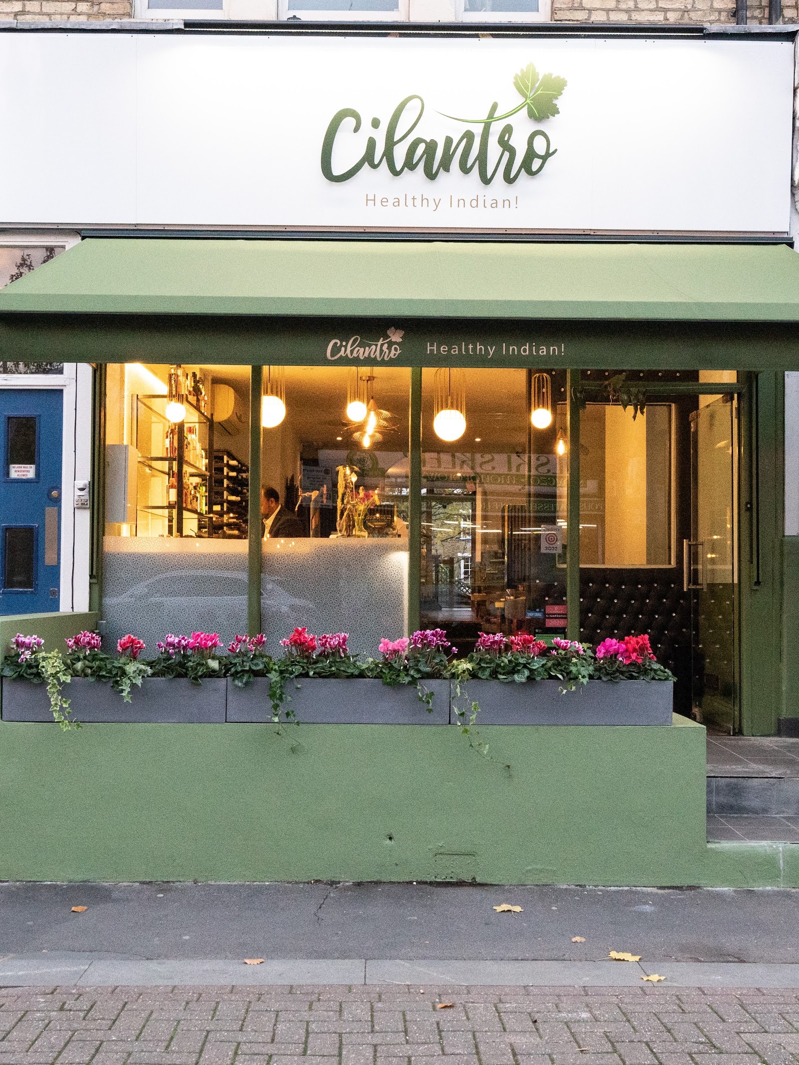 CILANTRO - PUTNEY (Modern Indian Restaurant)