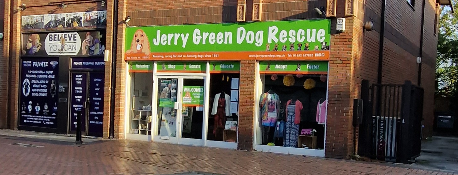 Jerry Green Dog Rescue Retford Charity Shop