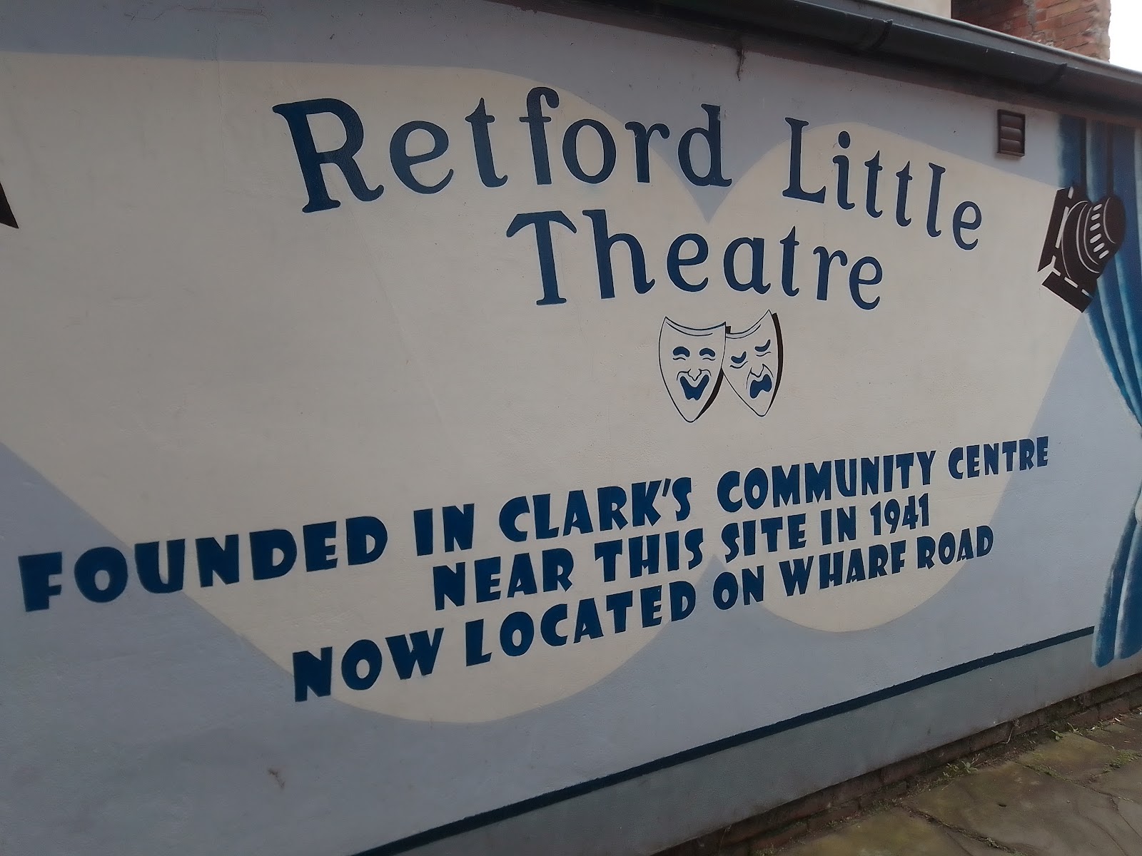 Retford Little Theatre Mural