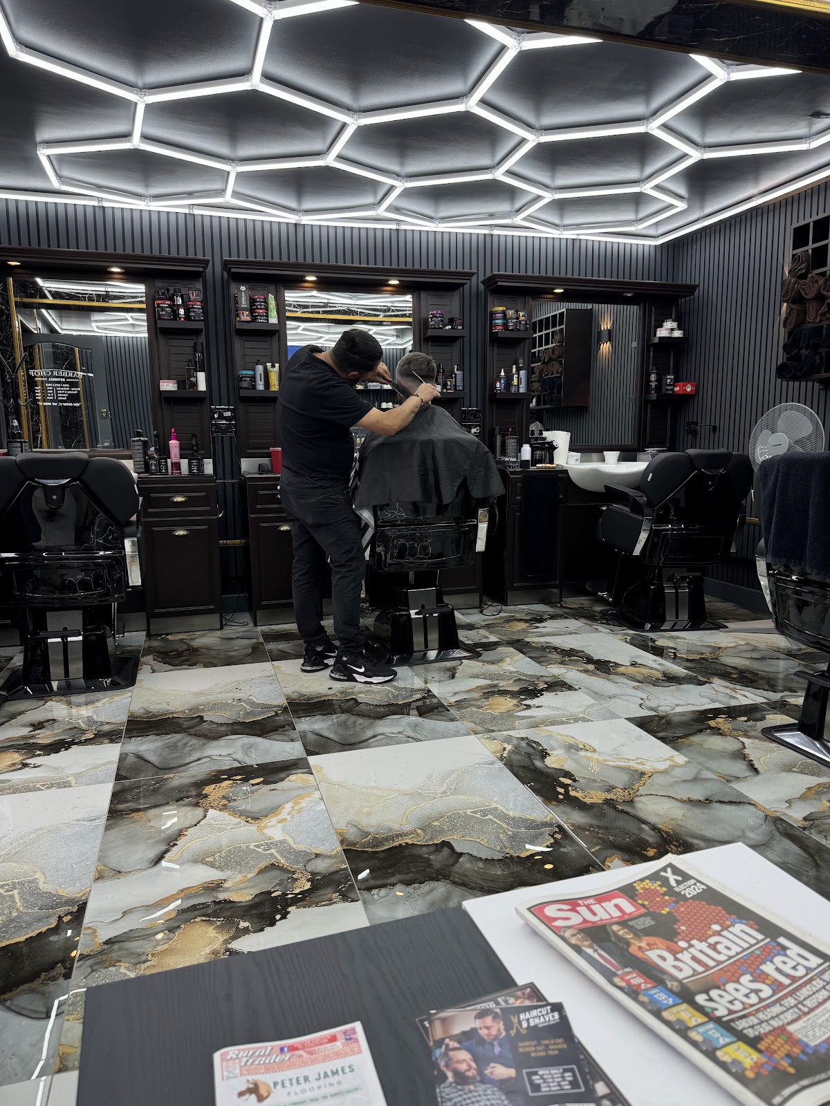 The barber chop Rothwell