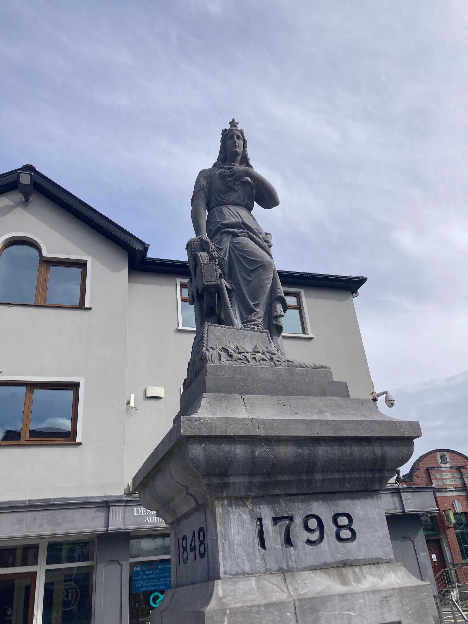 The Maid of Erin Statue