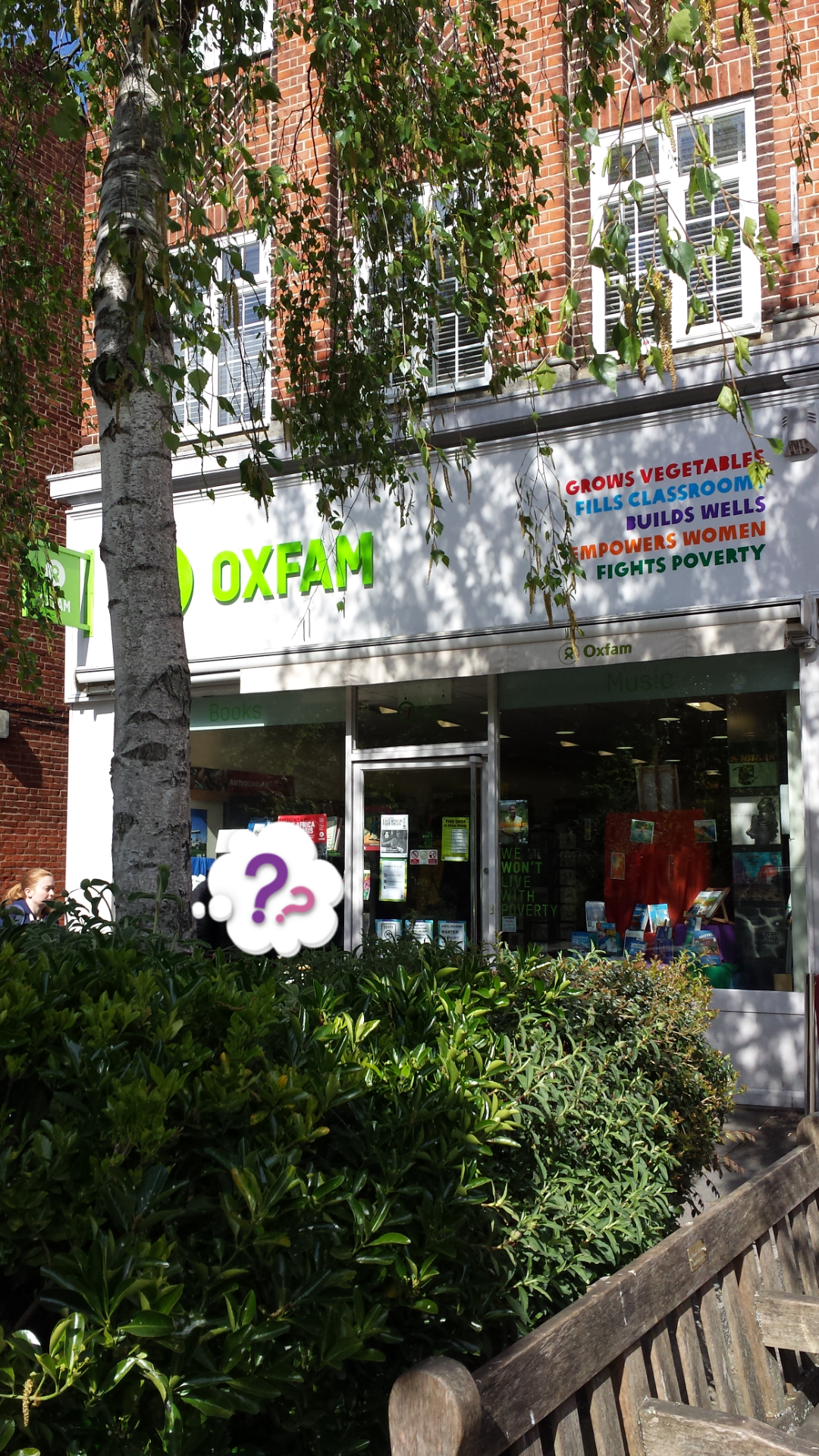 Oxfam Bookshop Wanstead
