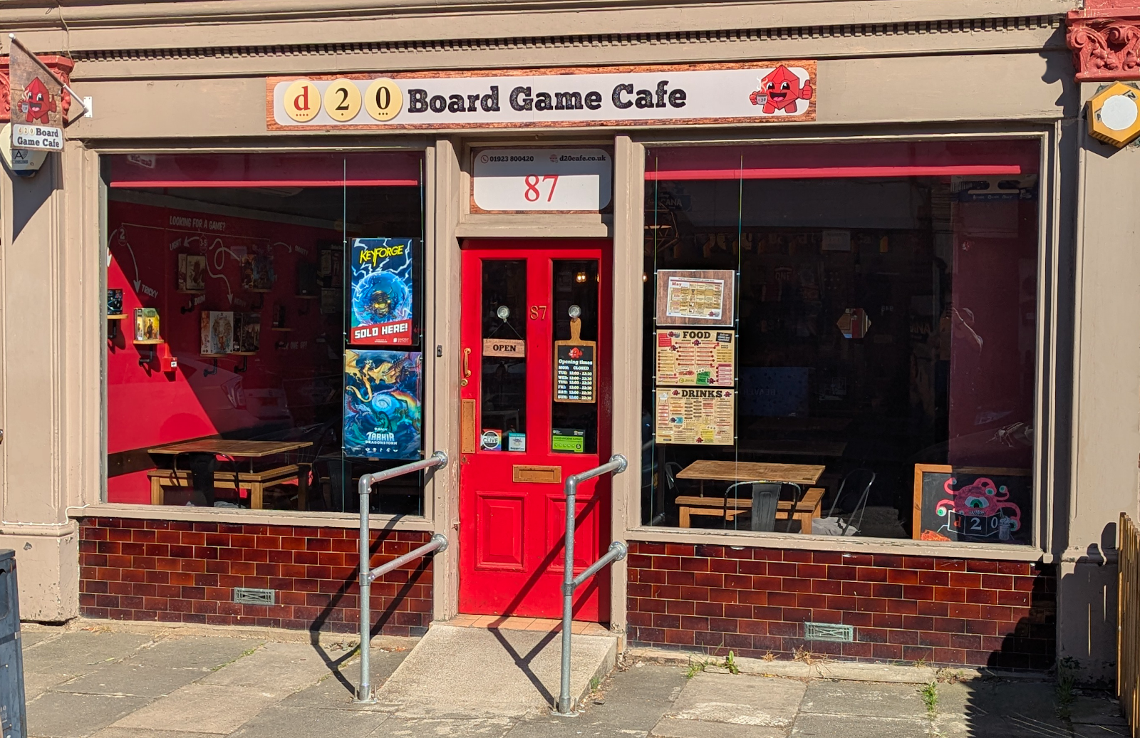 d20 Board Game Cafe Watford