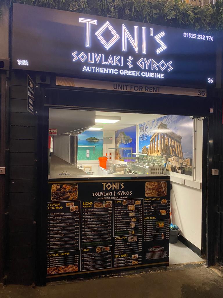 Toni's Greek Souvlaki & Gyros TAKEAWAY